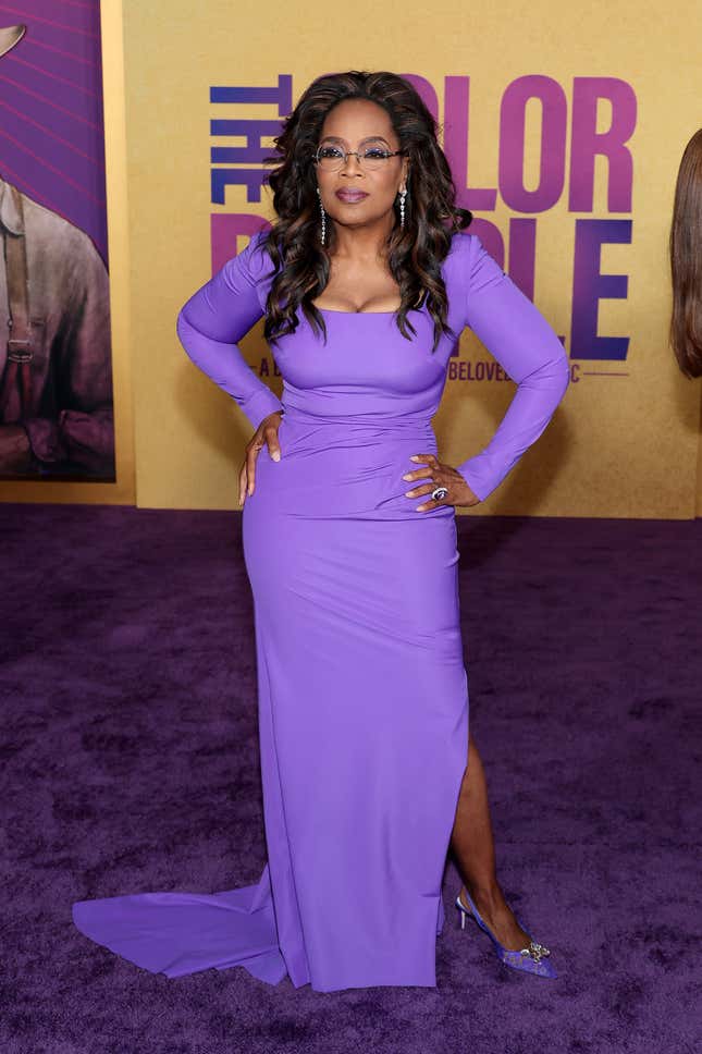 The Black Celebrity Fashions of The Color Purple Premiere