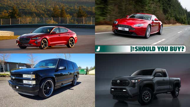 Image for article titled Cheap Genesis G70s, April Lease Deals And A Fun WCSYB In This Week&#39;s Car Buying Roundup