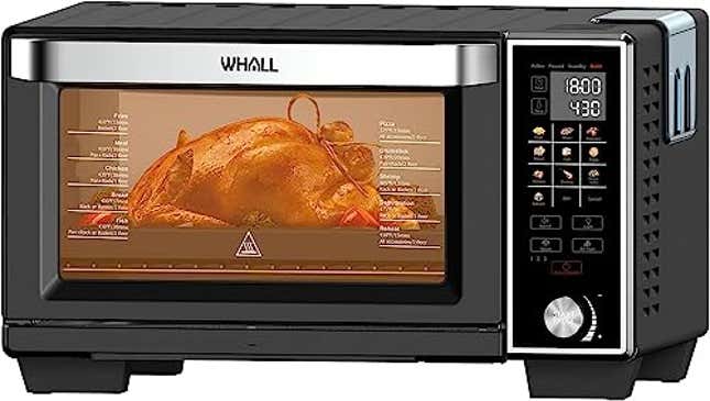 Image for article titled Score Big Savings on WHALL Toaster Oven Air Fryer Today, 72% Off