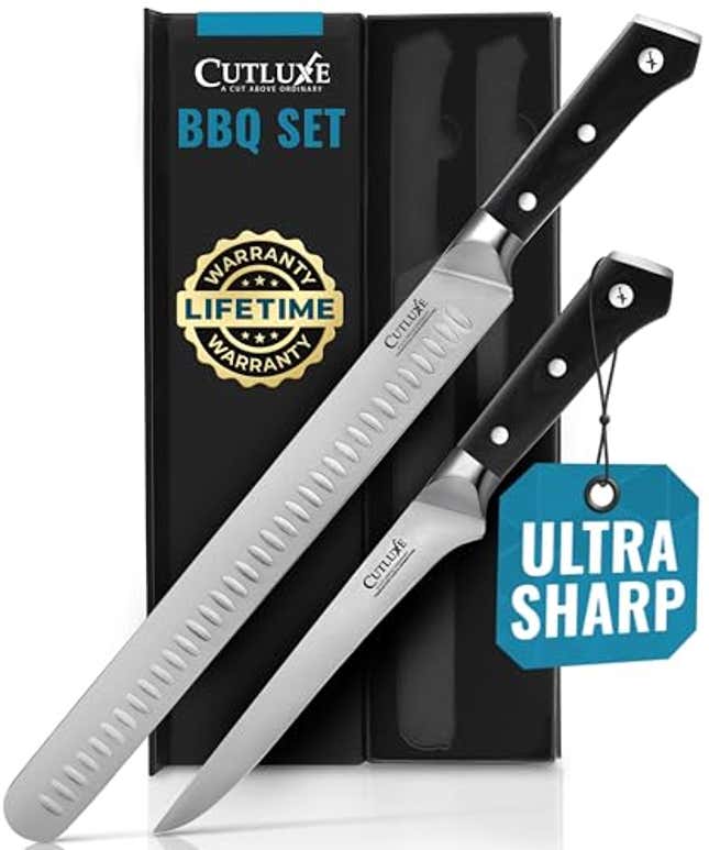 Image for article titled Cutluxe BBQ Carving Knife Set, Now 50% Off
