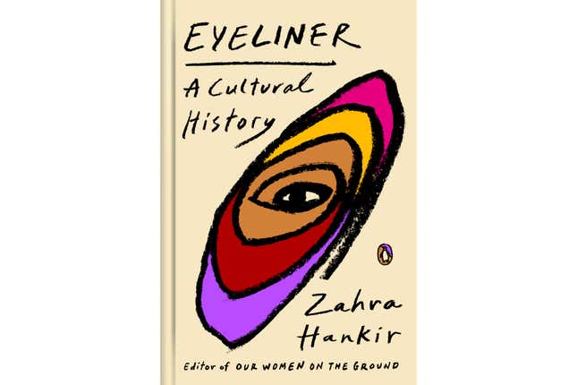 This image released by Penguin Press shows &quot;Eyeliner: A Cultural History&quot; by Zahra Hankir. (Penguin Press via AP)