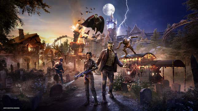 Image for article titled Universal is resurrecting its Dark Universe... as a theme-park land