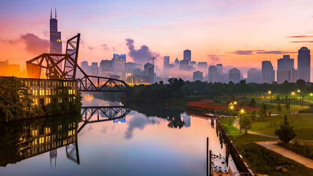 St. Charles Air Line Bridge, Chicago, Illinois