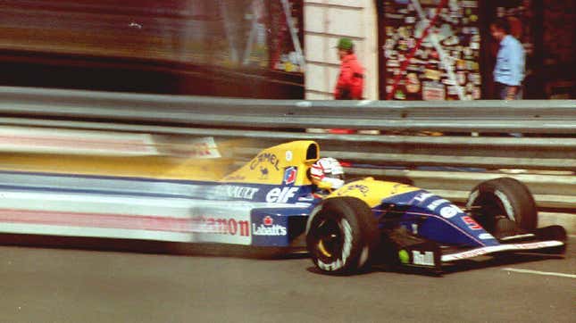 Image for article titled Revel In The Glory Of The Iconic Williams FW14B Formula One Car