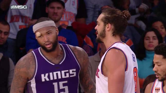 DeMarcus Cousins Does Beautiful Impression Of Joakim Noah's Shooting Form