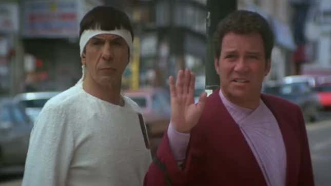 Leonard Nimoy and William Shatner