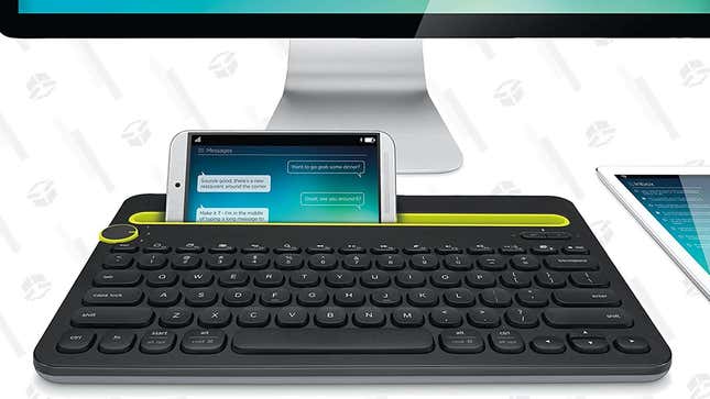 Logitech K480 Bluetooth Keyboard | $20 | Amazon