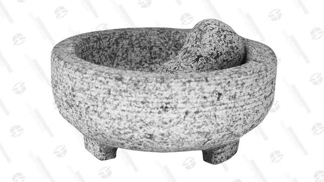 Vasconia 4-Cup Granite Molcajete Mortar and Pestle | $20 | Amazon