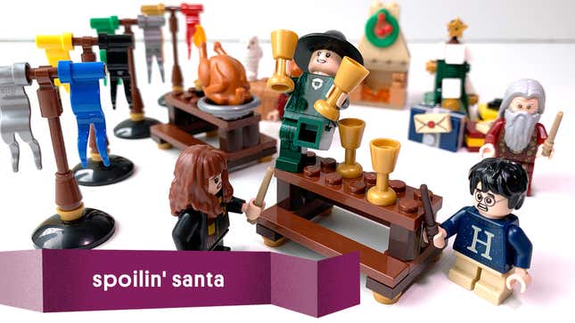 Image for article titled Spoilin&#39; Santa: What&#39;s Inside the LEGO Harry Potter Advent Calendar?