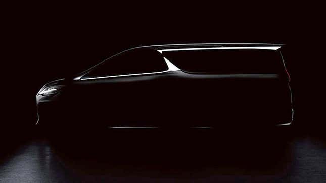 Image for article titled How Is This Lexus LM Thingy Not a Toyota Alphard?