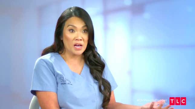 Image for article titled Dr. Pimple Popper Removes a Lump the Size of a BABY From Man's Shoulder