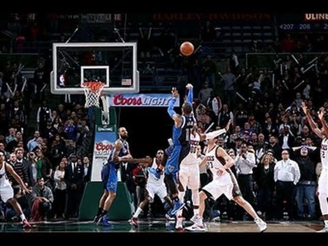 Monta Ellis's Game-Winning Buzzer-Beater Was Bananas