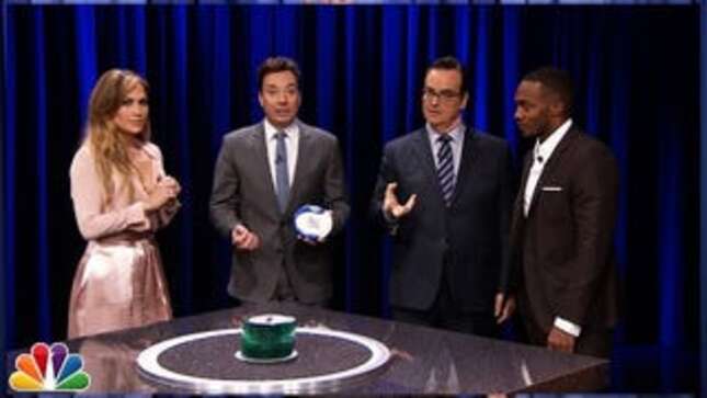 Watch JLo Flip Her Damn Lid Playing 'Catchphrase' With Jimmy Fallon