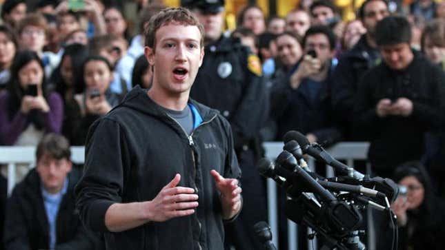 Image for article titled Facebook: ‘We Will Make Our Product Worse, You Will Be Upset, And Then You Will Live With It’