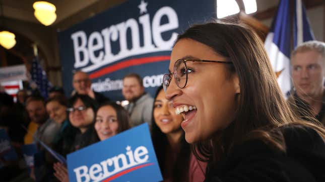 Image for article titled AOC to Democrats: 'Whoever Gets the Nomination, We Have to Rally Behind Them'