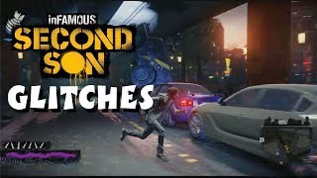 Glitches Make <em>Infamous: Second Son</em> Really Silly