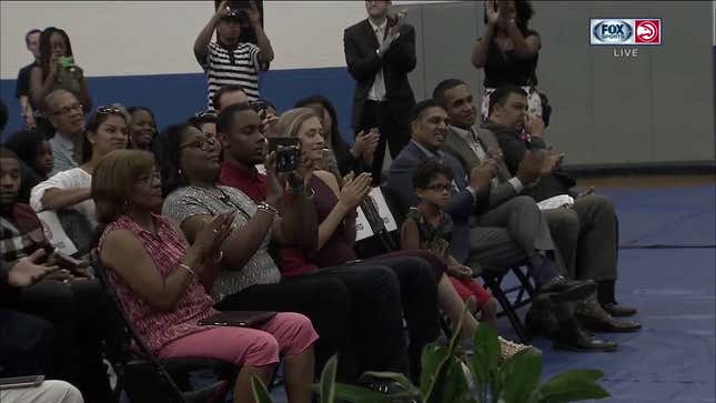 Kent Bazemore Gets Emotional While Discussing Decision To Return To Atlanta