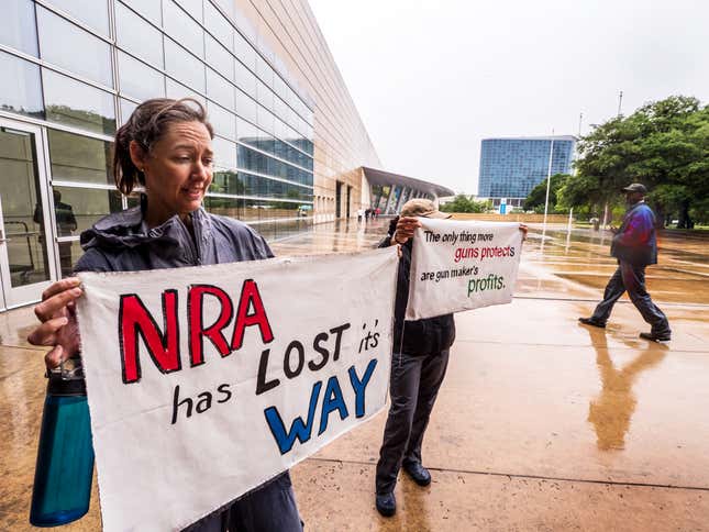 Image for article titled San Francisco Officials Accuse NRA of &#39;Inciting Gun Owners to Acts of Violence,&#39; Label It a Domestic Terrorist Organization