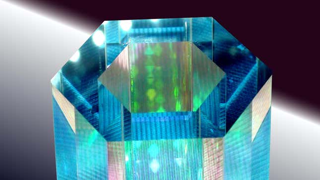 With ColdQuanta’s new system, you can manipulate quantum matter inside a precisely engineered glass cell, like this one, over the internet.