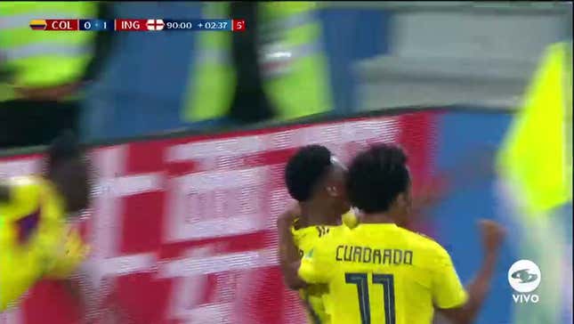 Colombia Force Extra Time With 93rd-Minute Equalizer