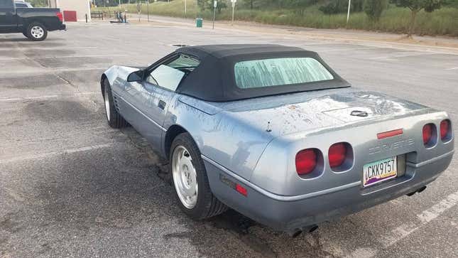 Image for article titled At $9,500, Could This Azure 1991 Chevy Corvette Beat The Blues?
