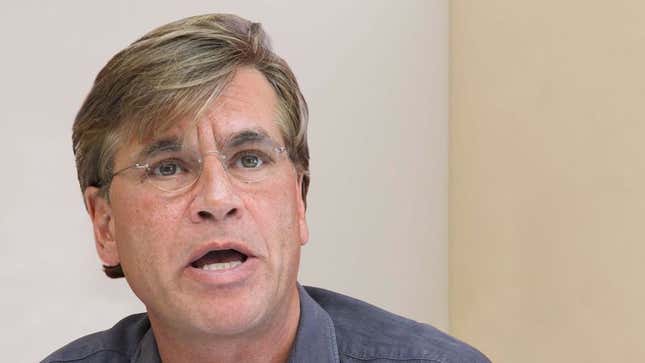 Image for article titled Terrified &#39;Newsroom&#39; Writers Nodding Heads At Every Bad Idea Aaron Sorkin Says