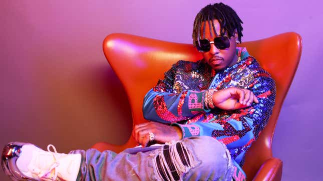 Jeremih poses for a portrait during the BET Awards 2019 at Microsoft Theater on June 23, 2019, in Los Angeles, California.