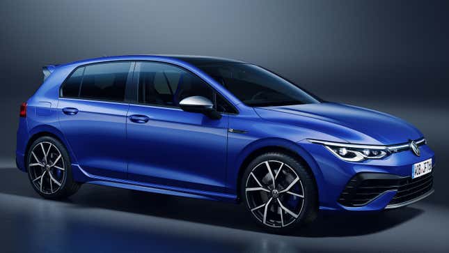 Image for article titled The 2022 Volkswagen Golf R Is The Most Powerful Production Golf Ever And Keeps The Manual