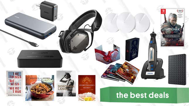 Image for article titled Tuesday&#39;s Best Deals: V-Moda Headphones, Kindle eBooks, TP-Link Mesh Routers, and More