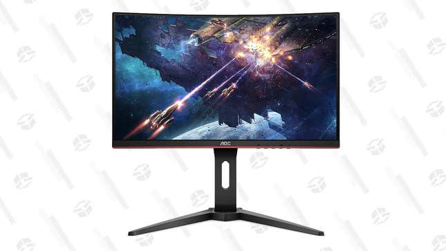 AOC 24&quot; Curved Gaming Monitor (1080p, 1ms 144Hz, FreeSync) | $116 | Amazon