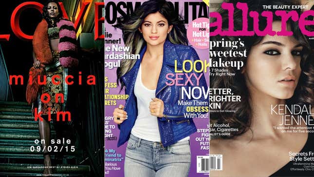 Image for article titled Rise of The Kardashians: How a Family Created a Magazine Cover Dynasty