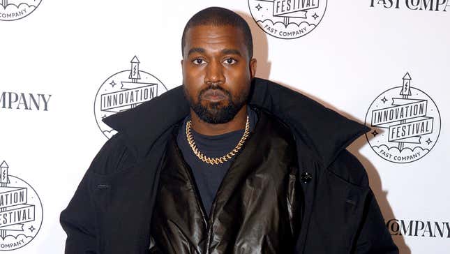 Kanye West attends the Fast Company Innovation Festival - Day 3 Arrivals on November 07, 2019, in New York City.