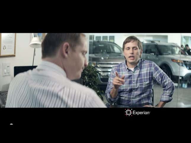 Experian Doesn't Know How Car Buying Works