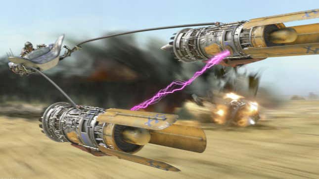 Image for article titled Comment of the Day: Now This Is Podracing Edition