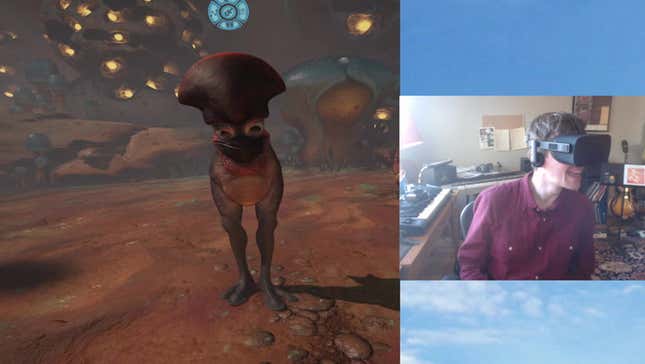 VR Game At A Glance: Playing With My Alien Friends in <i>Farlands</i>