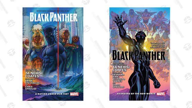 Black Panther by Ta-Nehisi Coates Vol. 1 Collection | $6 | ComiXology
Black Panther by Ta-Nehisi Coates Vol. 2 Collection | $6 | ComiXology
Marvel Latest and Greatest Sale | ComiXology