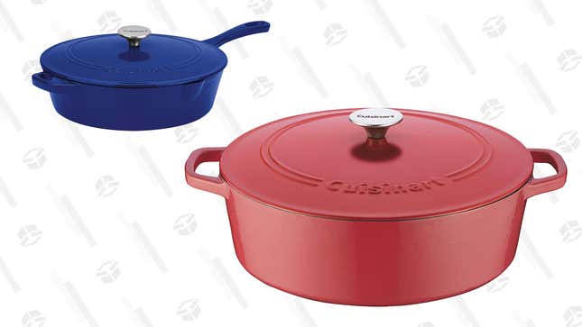 Save up to 39% on Cuisinart Cast Iron Pots | Amazon Gold Box