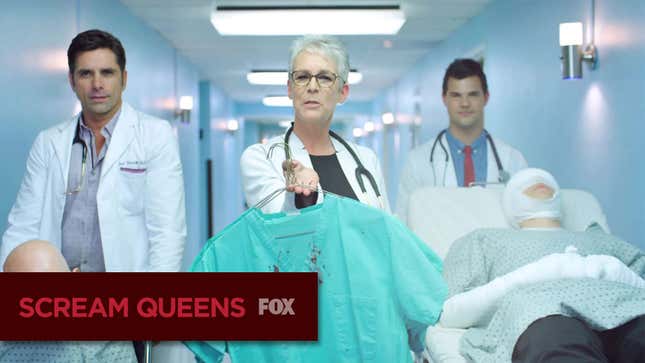 The Chanels Trade Their Designer Duds for Scrubs in the New <i>Scream Queens</i> Trailer