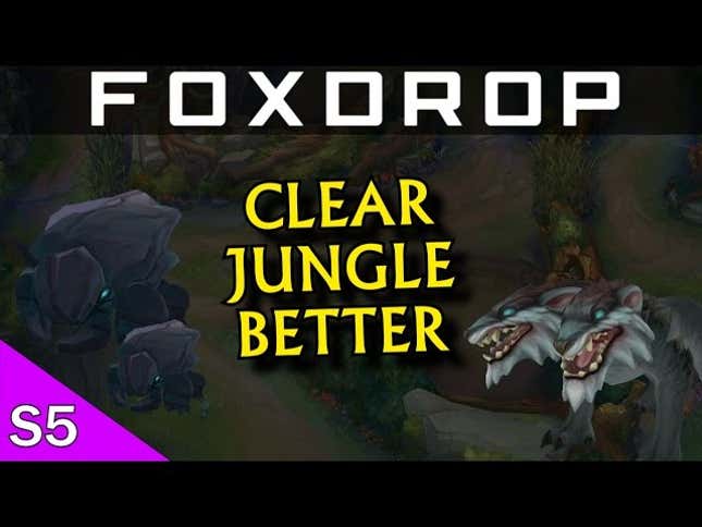 How To Quickly Clear The Jungle In <i>League Of Legends</i>
