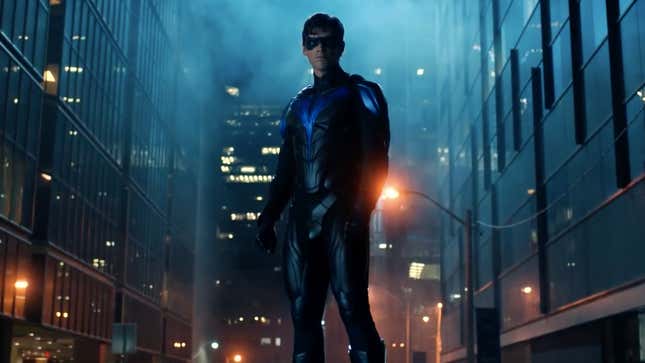 Dick Grayson as Nightwing.