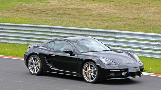 Image for article titled Six Cylinder Porsche 718 Boxster and Cayman Touring Models Spied Testing