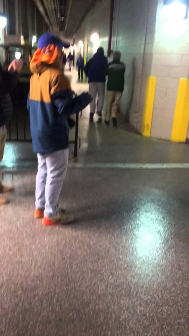Bartolo Colon Heads To The Locker Room, Eats It
