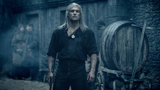 Henry Cavill as The Witcher. 