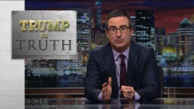 <i>Last Week Tonight </i>Will Attempt to Teach Trump Facts By Infiltrating His Favorite Morning Shows