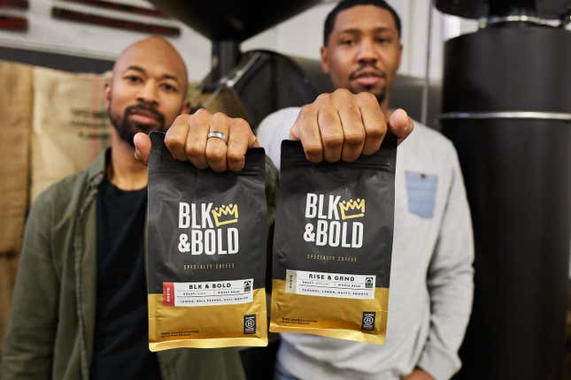 Pernell Cezar and Rod Johnson of BLK &amp; Bold