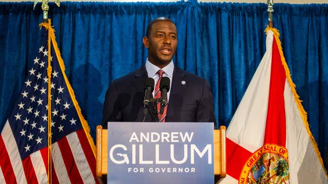 Image for article titled Andrew Gillum Leaves Politics to Enter Rehab