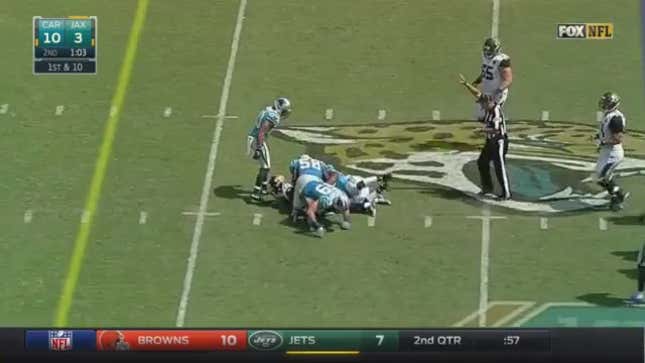 Luke Kuechly Leaves Game With Scary Head Injury
