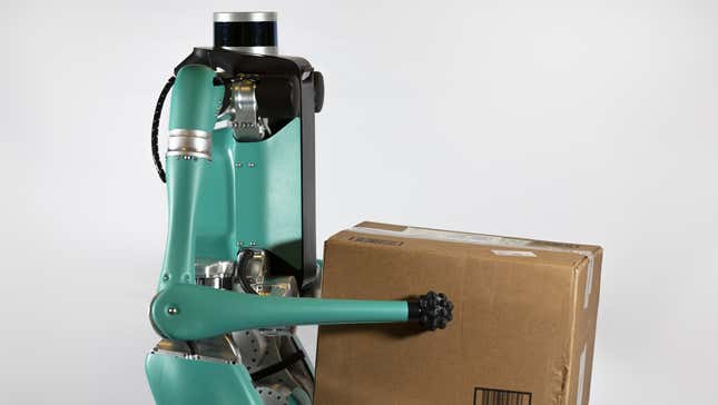 Image for article titled This Puckheaded Robot Won&#39;t Be Delivering Your Packages Anytime Soon