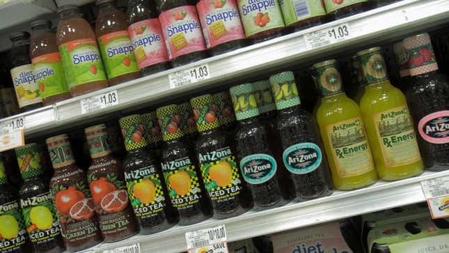 Image for article titled Teenager drinks Arizona iced tea, puts it back on the shelf, winds up in jail