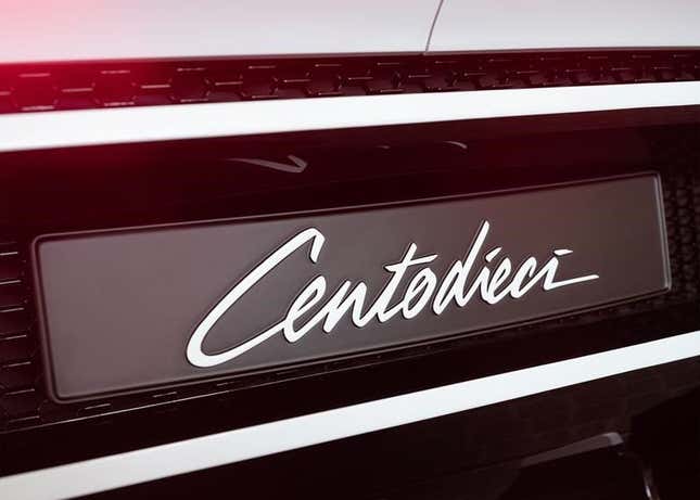 Image for article titled Here's The Bugatti EB110-Inspired Centodieci Before You're Supposed To See It